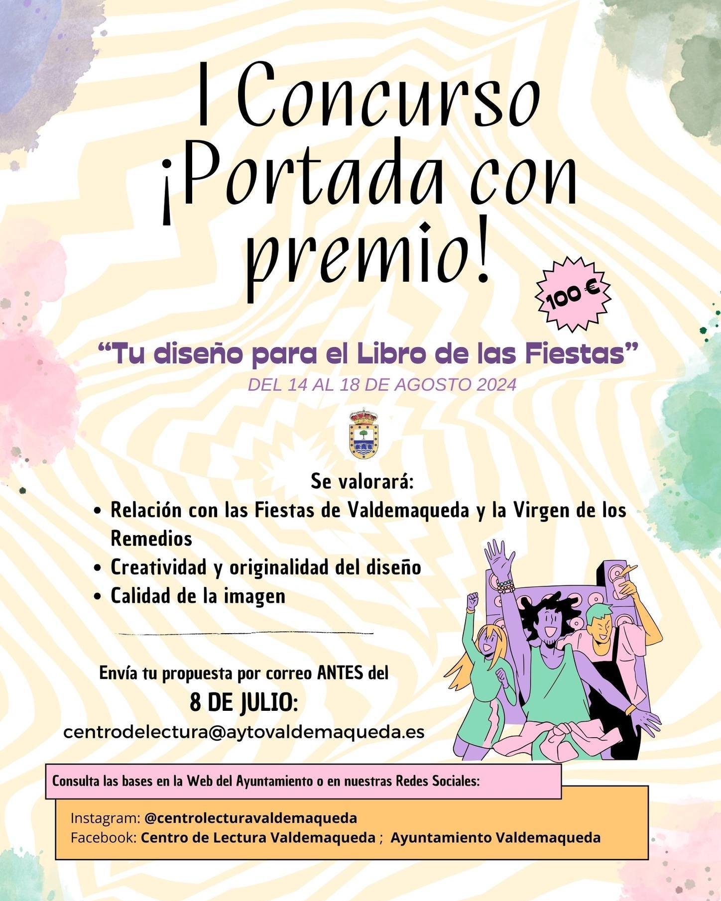 I Concurso Portada libro de fiestas Valdemaqueda 2024